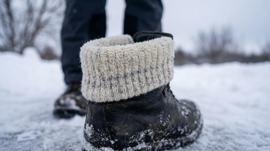 Guide: Valg af sokker efter temperatur – L/M/H (Light/Medium/Heavy) og Thermal Grade 1–5 forklaret (1=tyndest, 5=tykkest)