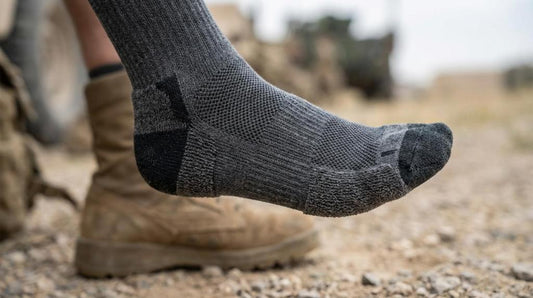 Taktiske sokker til langvarig indsats: hvad kendetegner et professionelt valg?