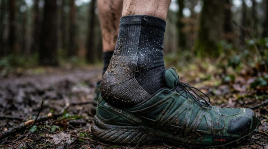 UphillSport trailsokker til våde spor og mudderløb