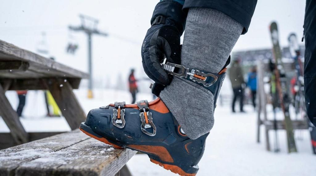 Ski- og snowboardstrømper: sådan undgår du kolde tæer i støvlen